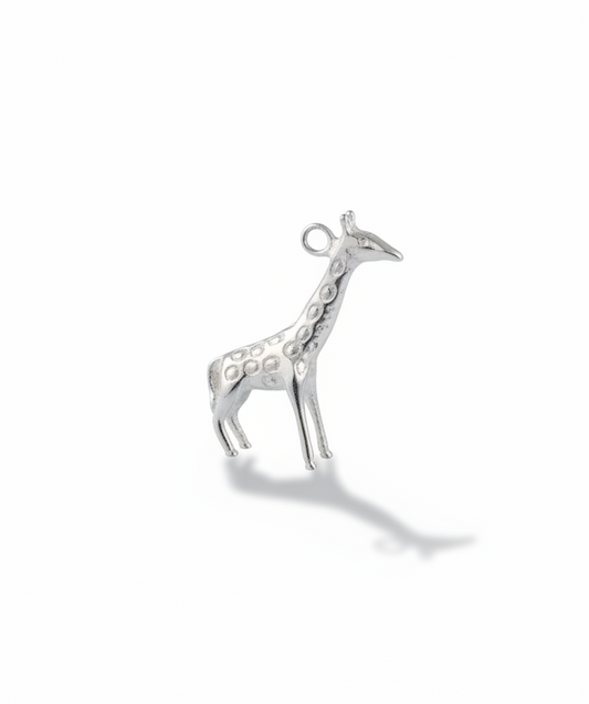 925 Giraffe Charm