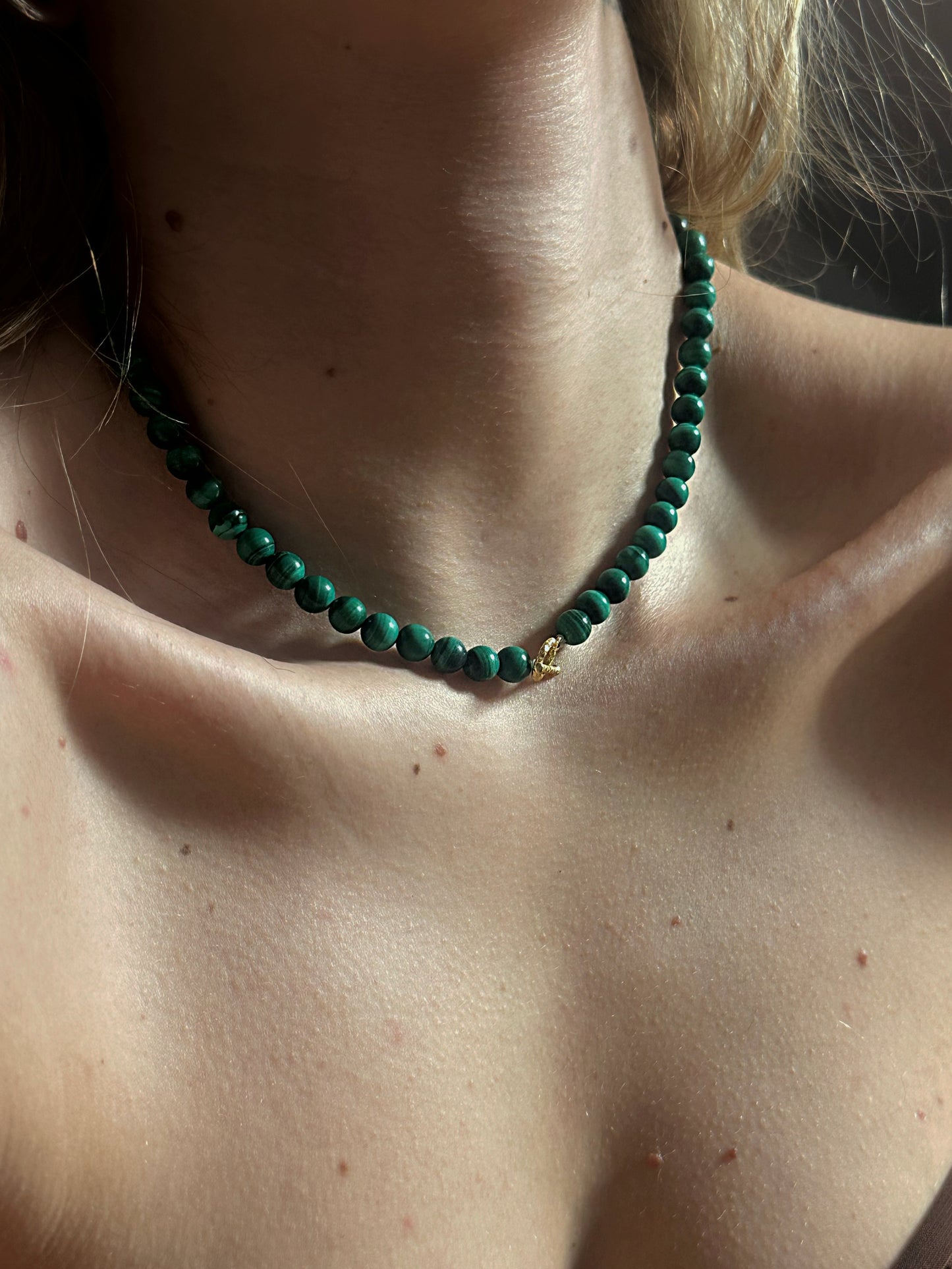 Malahite Gem Necklace