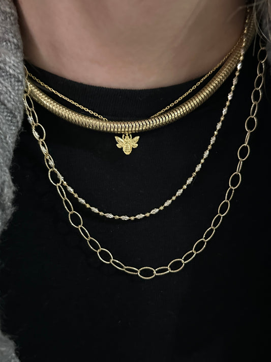 The 925 Tiny bee Necklace