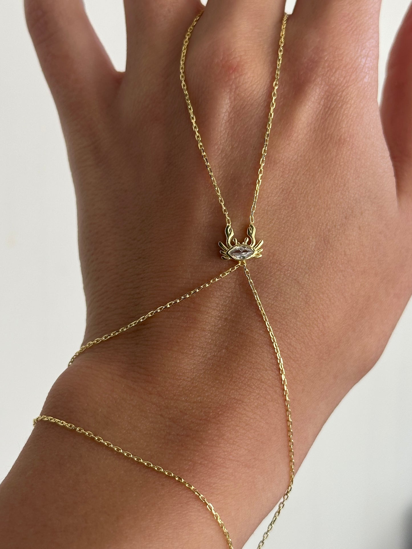 925 Minimalist Beach Hand Bracelet