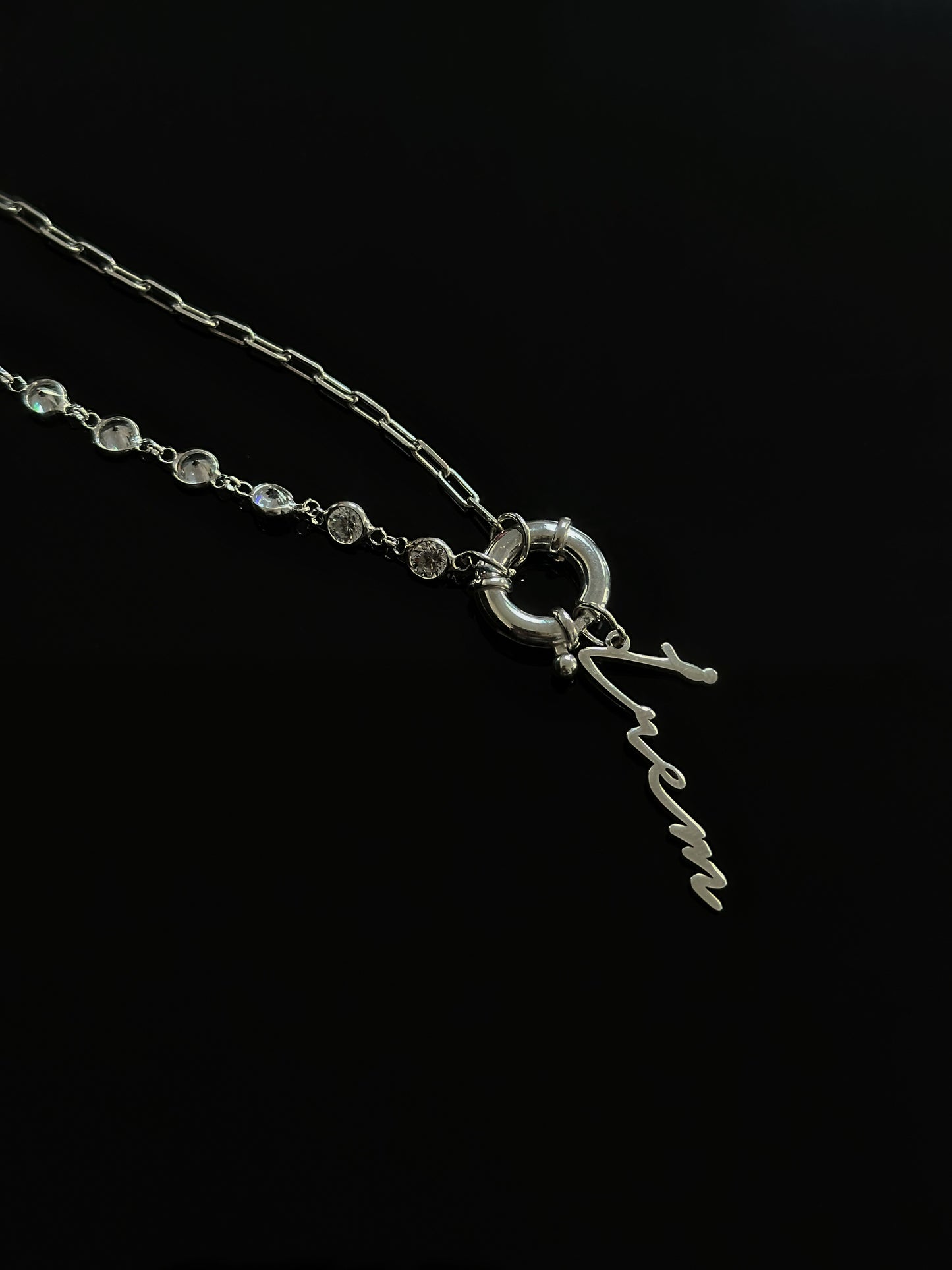 The 925 customized famme necklace