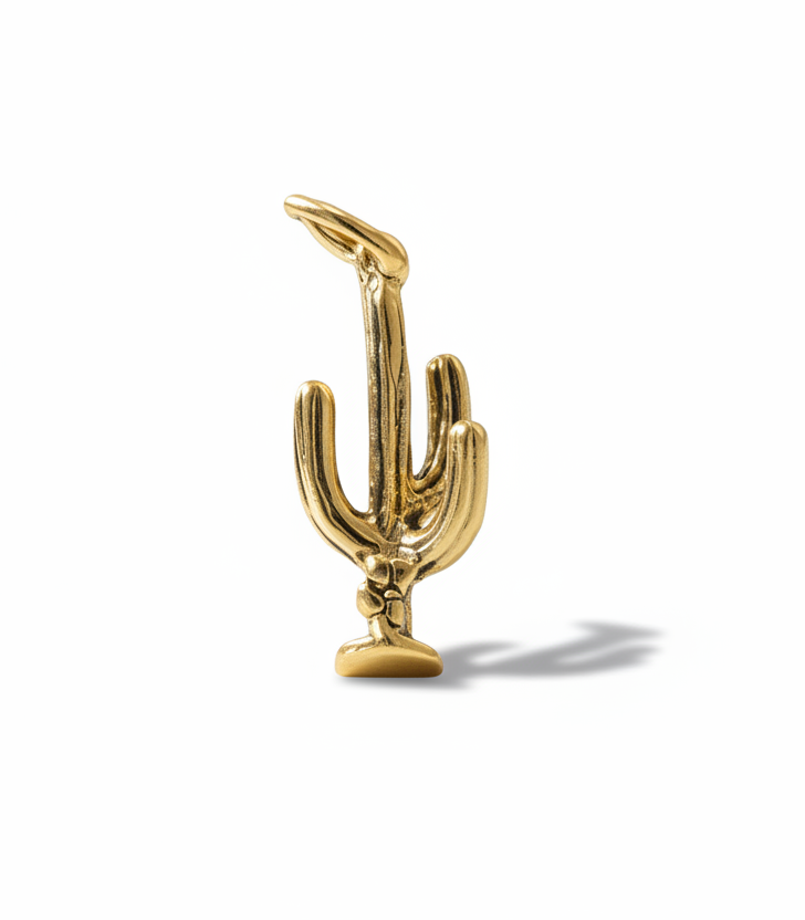 The 925 Cactus Charm