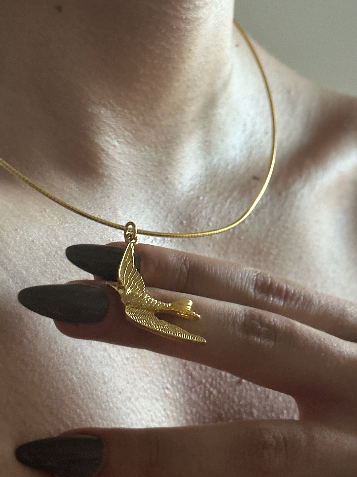 Birds Flying High necklace