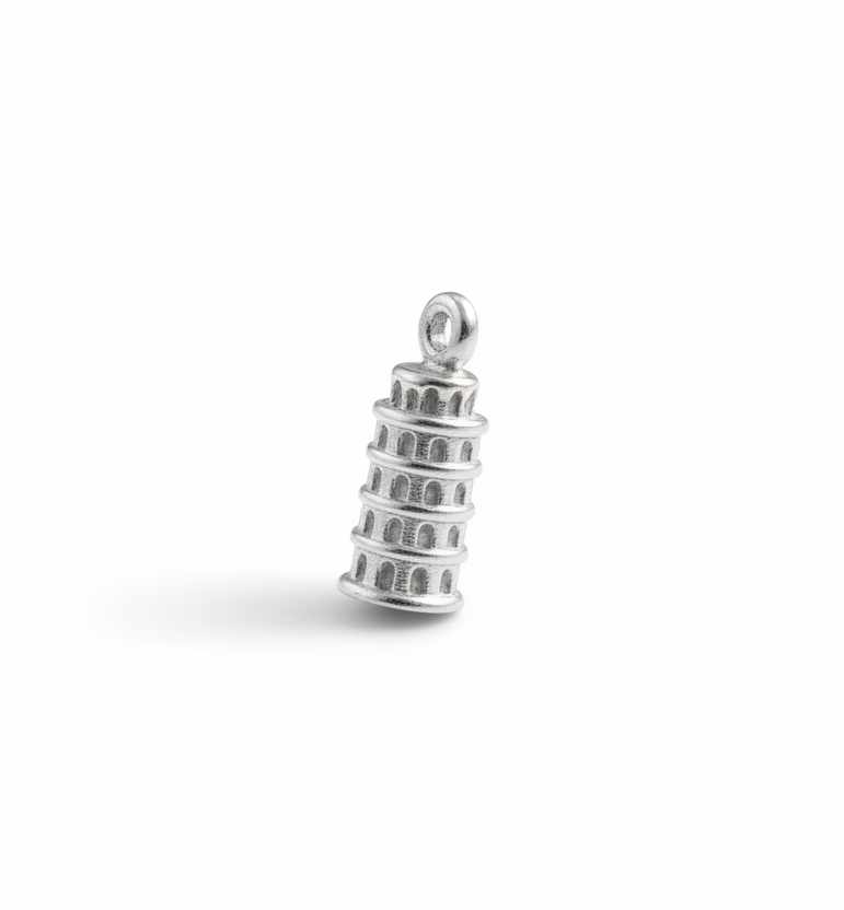 925 Tower of Pisa Charm