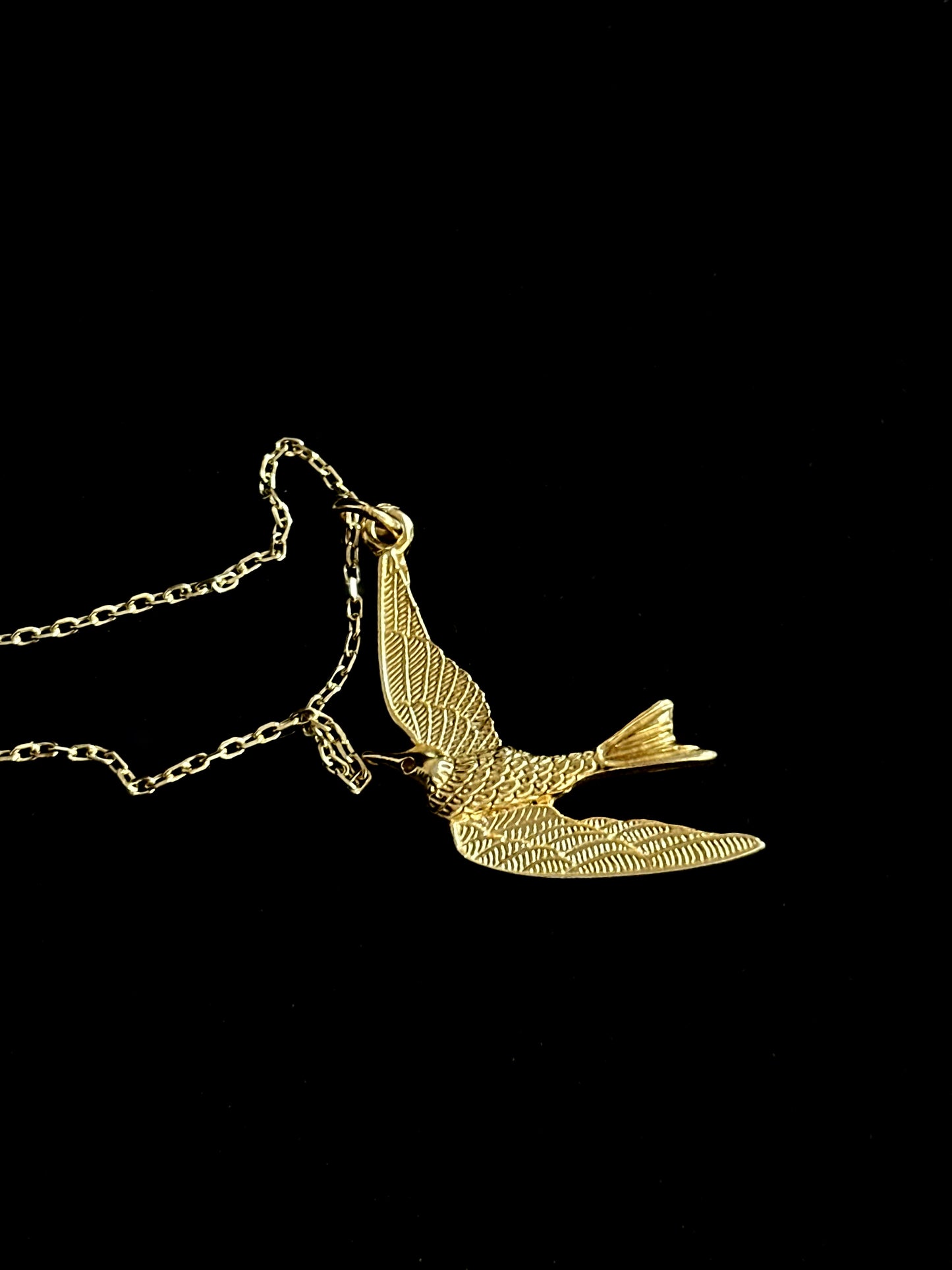 Birds Flying High necklace