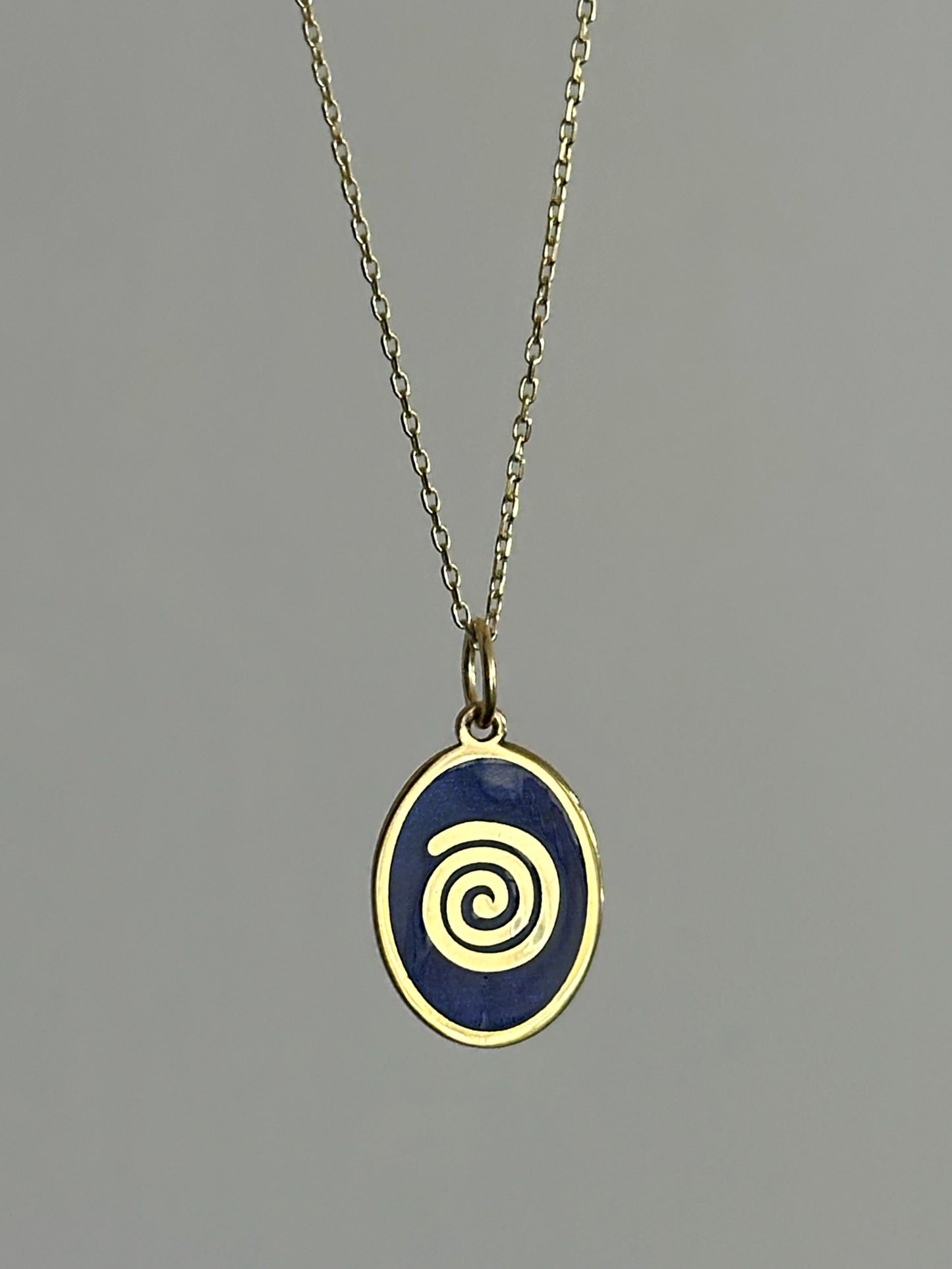 925 Spiral Charm Necklace