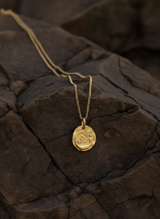 The 925 Mermaid Coin necklace