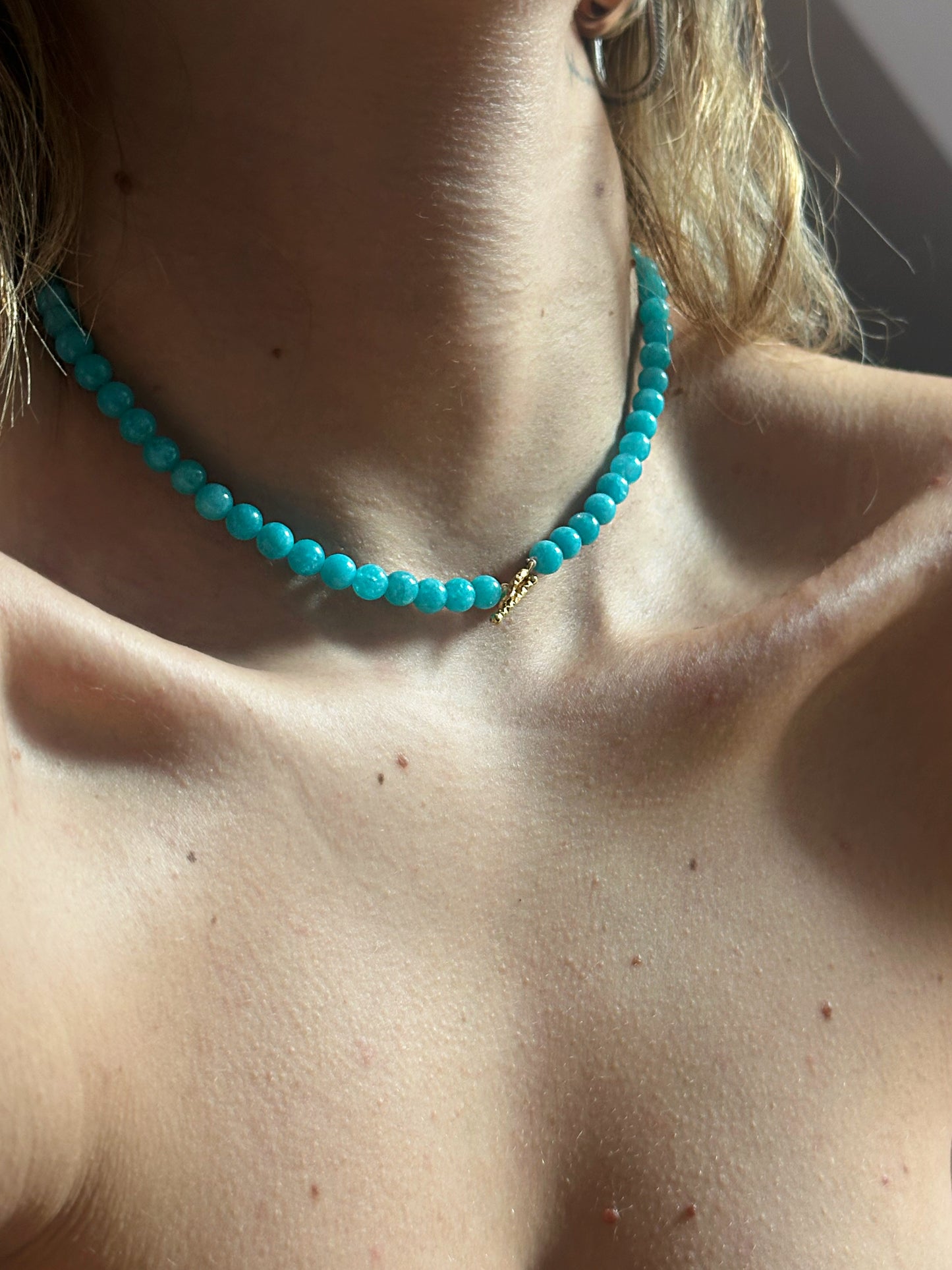 Larimar Gem Necklace