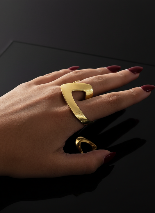 The 925 Two finger Royal ring