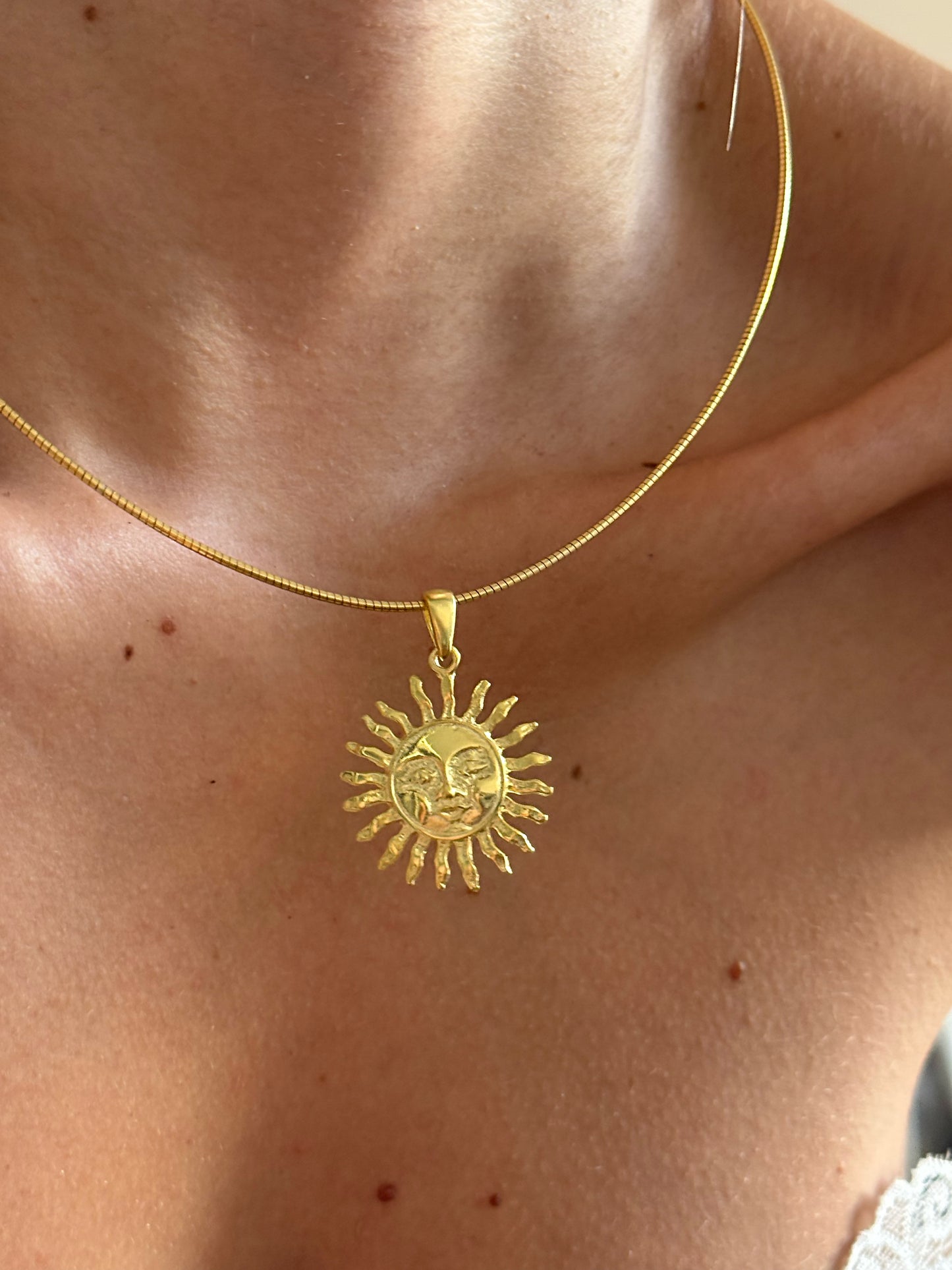 Salty Sun Necklace