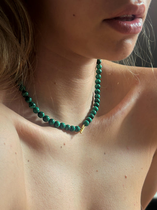 Malahite Gem Necklace