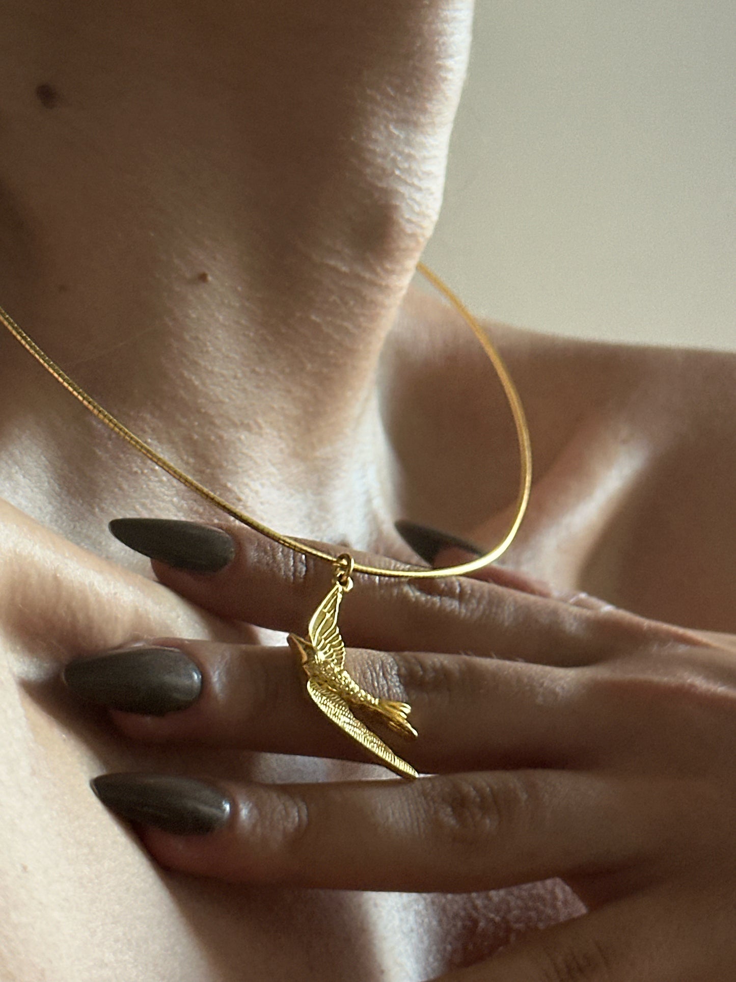 Birds Flying High necklace