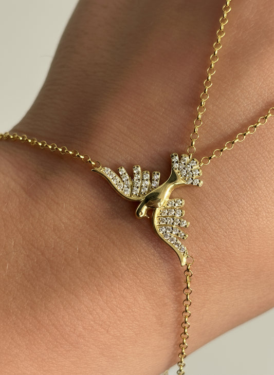 925 From The Ashes Hand Bracelet