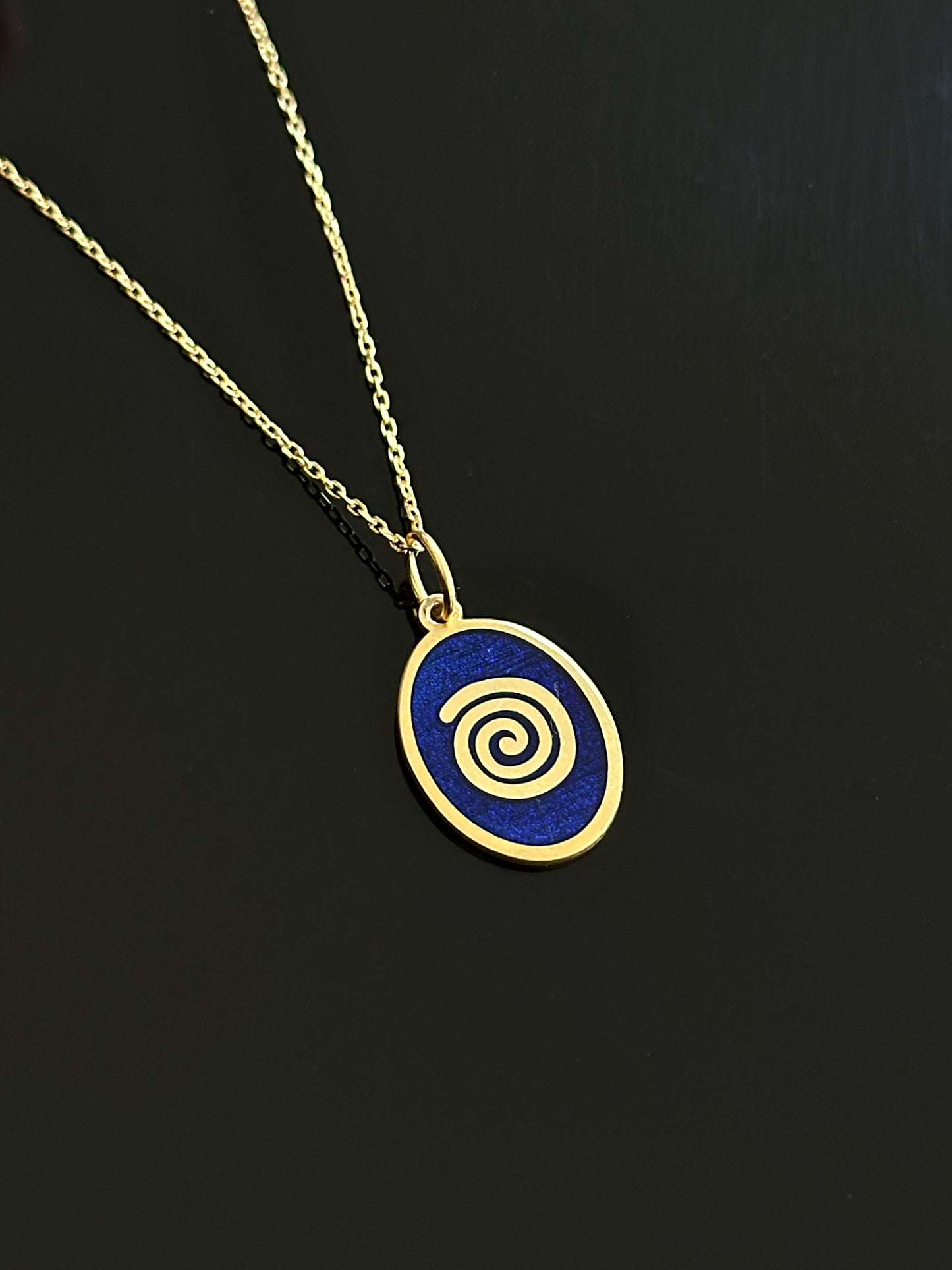 925 Spiral Charm Necklace