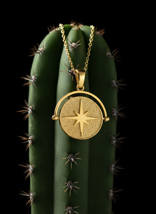 925 Rotate Polestar Necklace