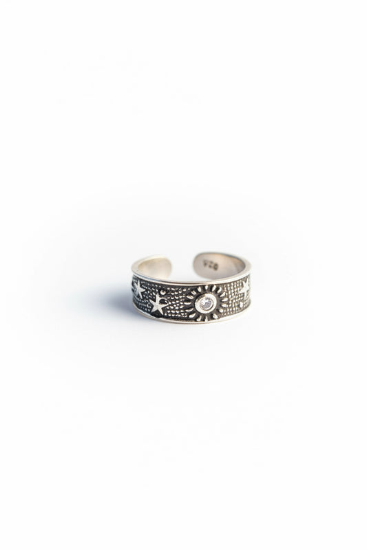 Sun Light Toe Ring