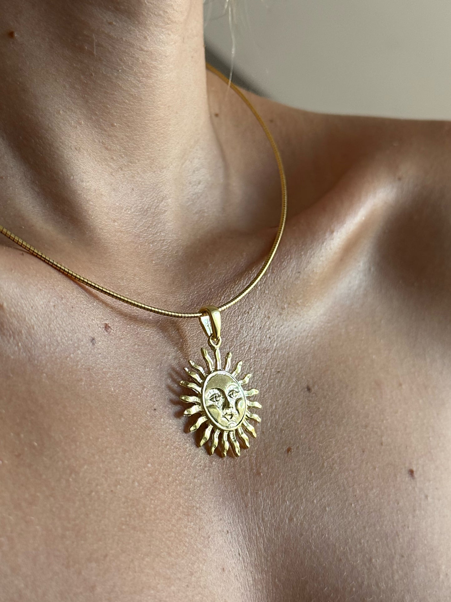 Salty Sun Necklace