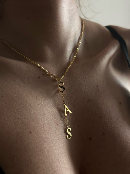 The 925 customized flow necklace