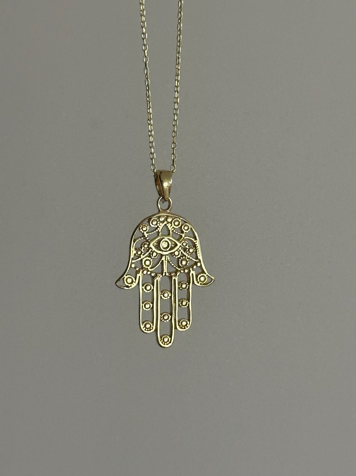 Ethnic Hamsa kolye