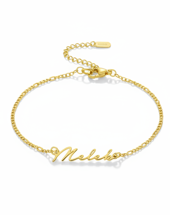 Figaro Name Bracelet