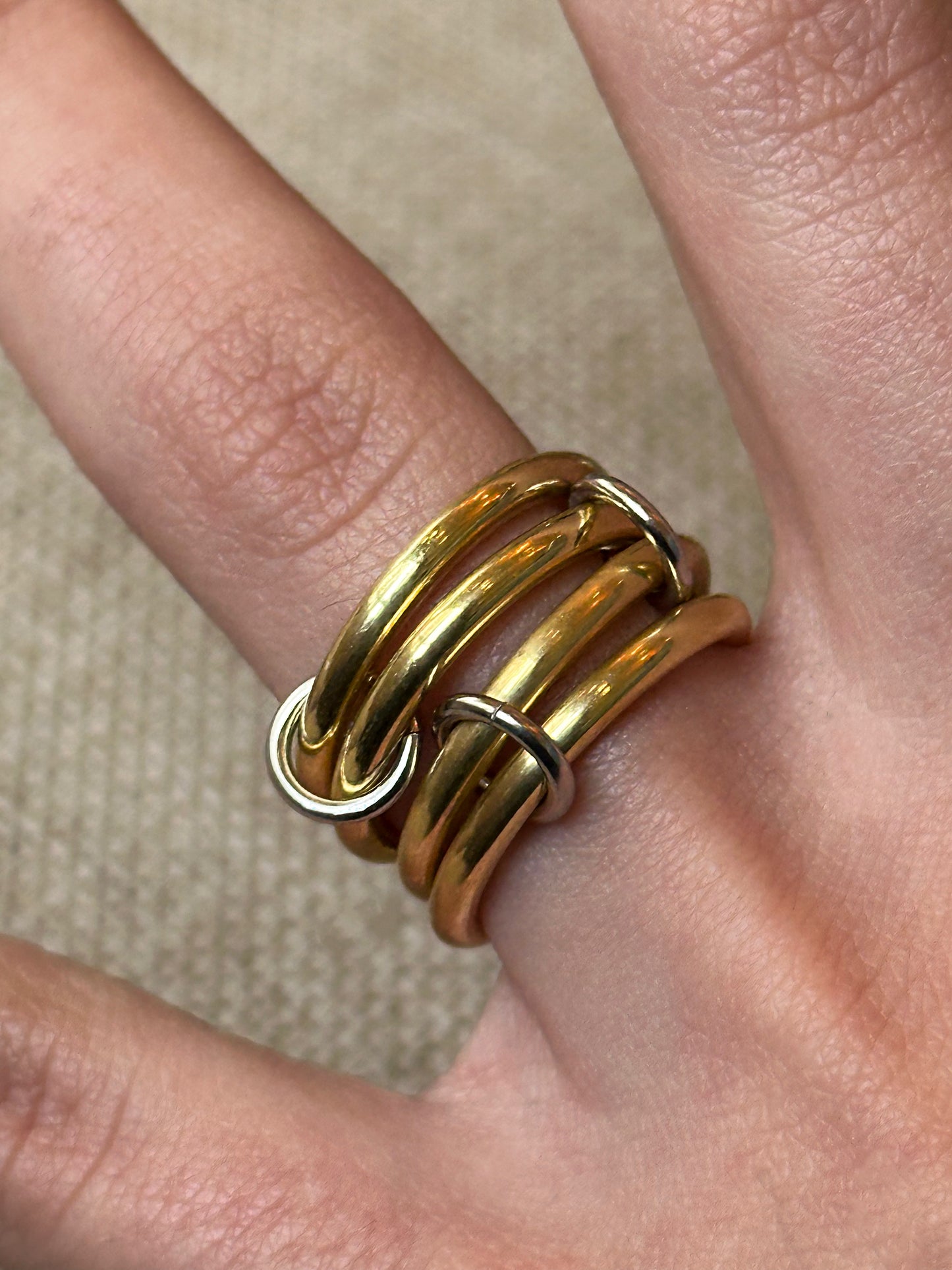 925 Classy Interlace Ring