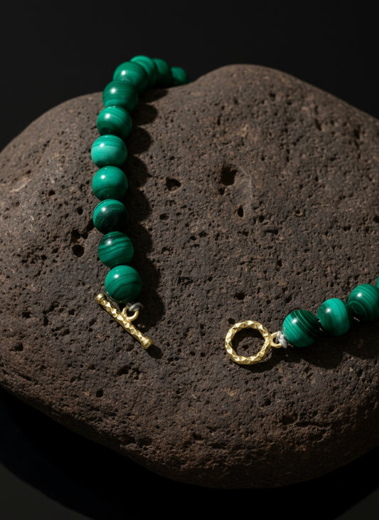 Malahite Gem Necklace