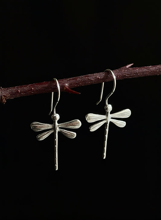 925 Dragonfly earring