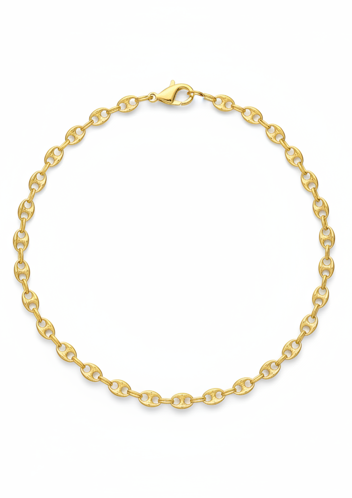 Button Chain Necklace