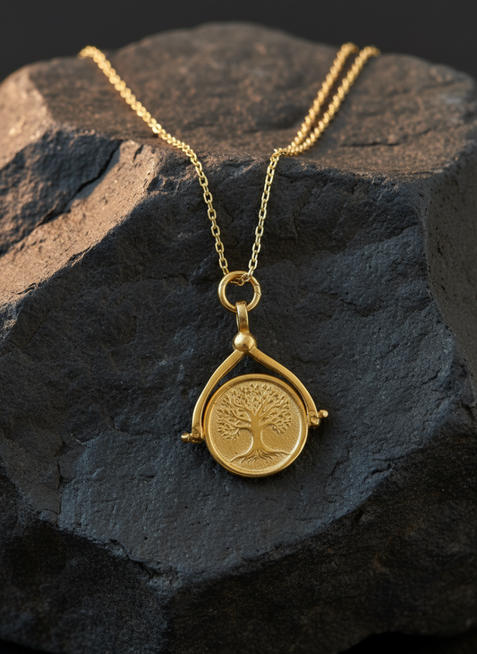 The 925 Rotate Life necklace