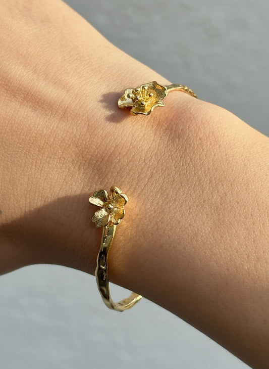 925 Rare Flower Bracelet