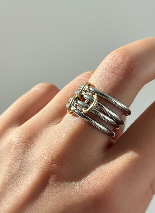 925 Classy Interlace Ring