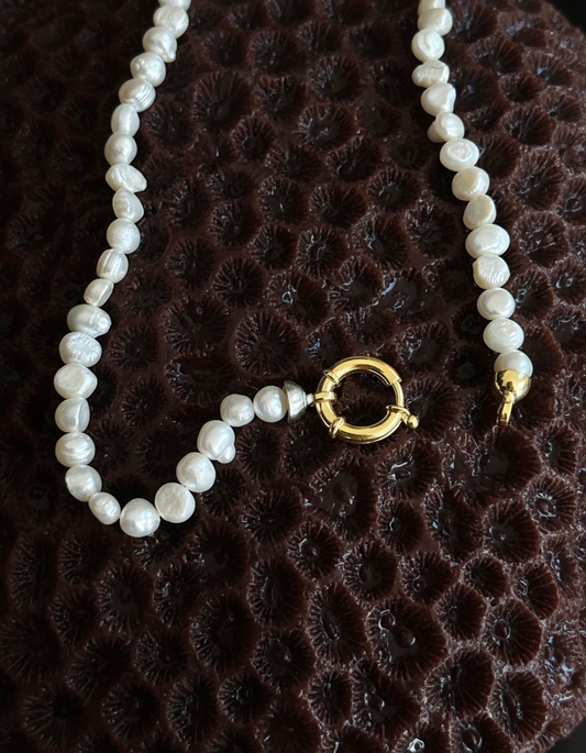 Fresh Water Pearl Lock kolye