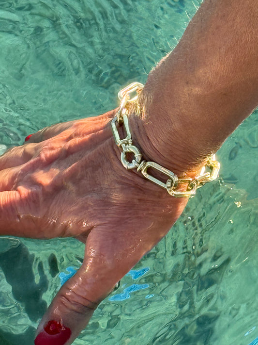 Bold Bond Chain Bracelet