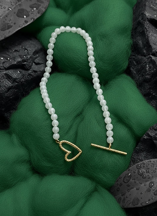 Moonstone Gem Necklace