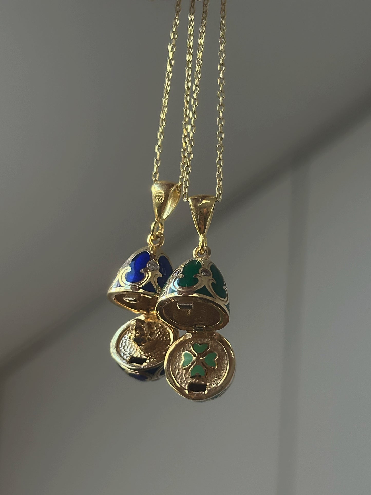 925 Luck Egg Necklace