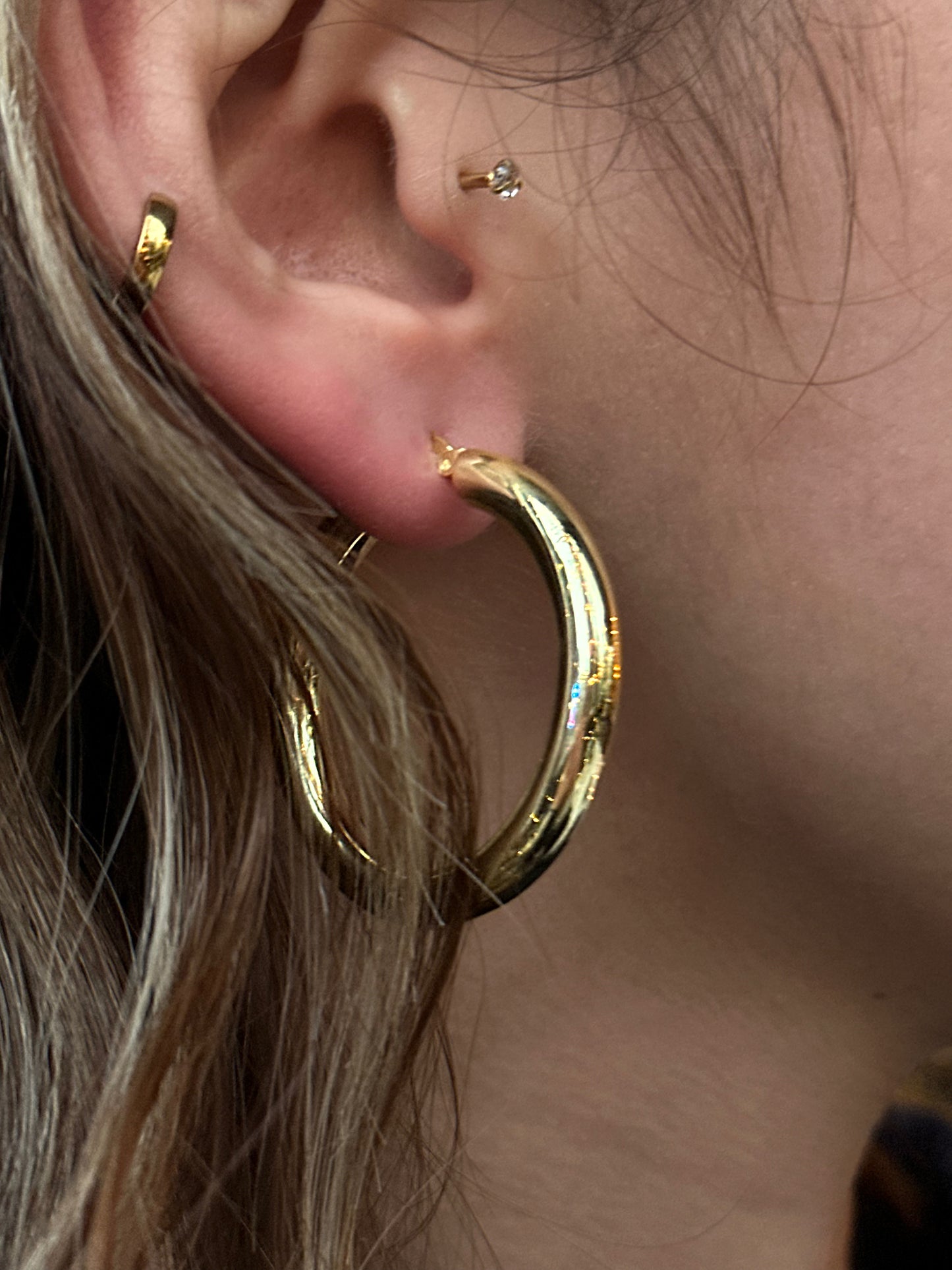 925 Classical Hoop earrings