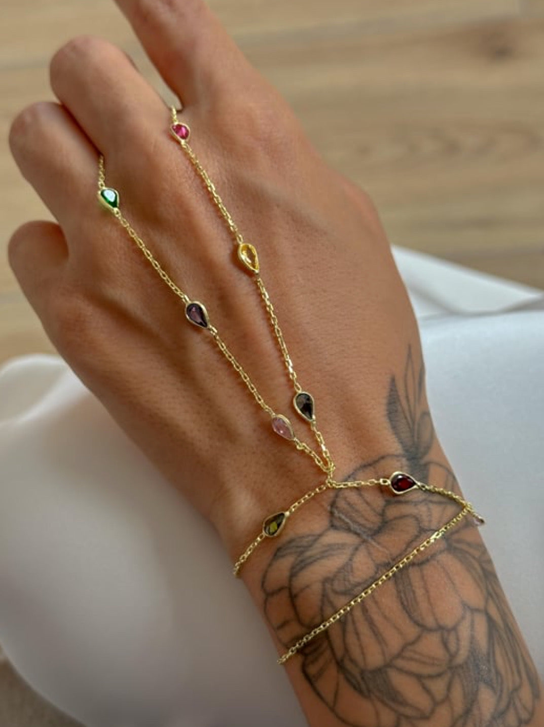 925 Colorful Dream Hand Bracelet