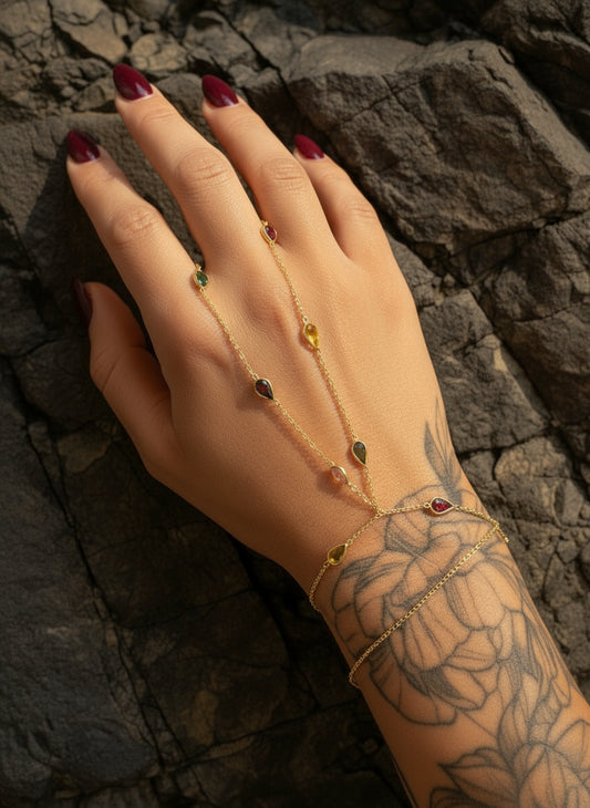 925 Colorful Dream Hand Bracelet