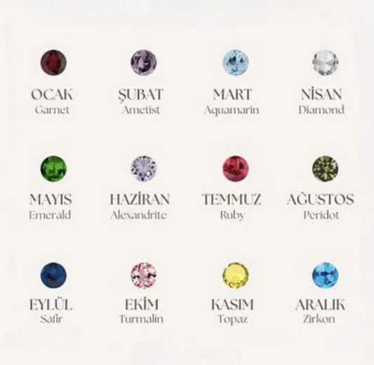 Birthsone Drop Necklace