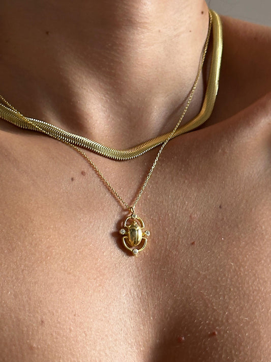 The 925 Luck Bug necklace