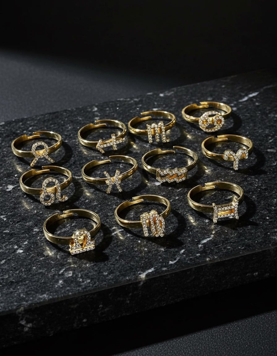 The 925 Zodiac ring
