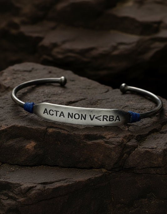 The 925 Acta Non Verba Handcuff
