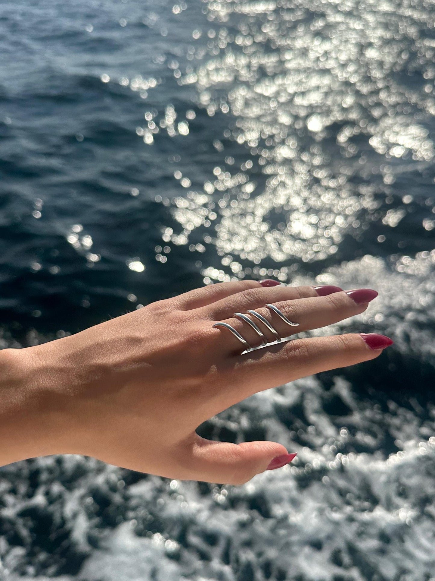 The 925 Medusa’s curse ring