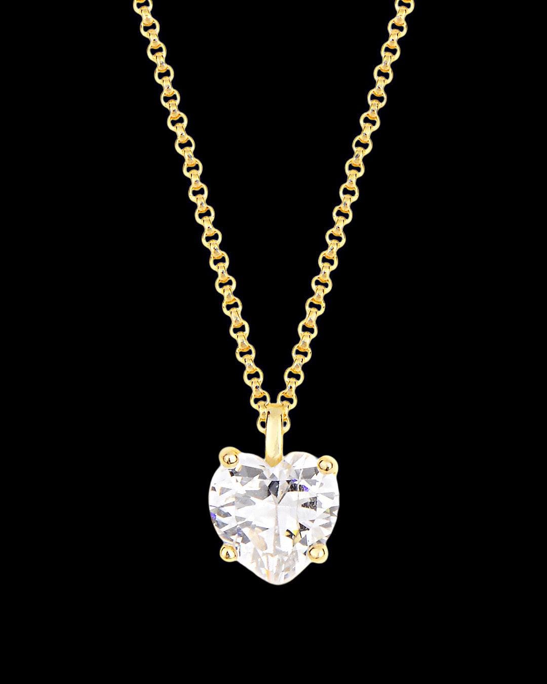 Swarovski Kalp kolye