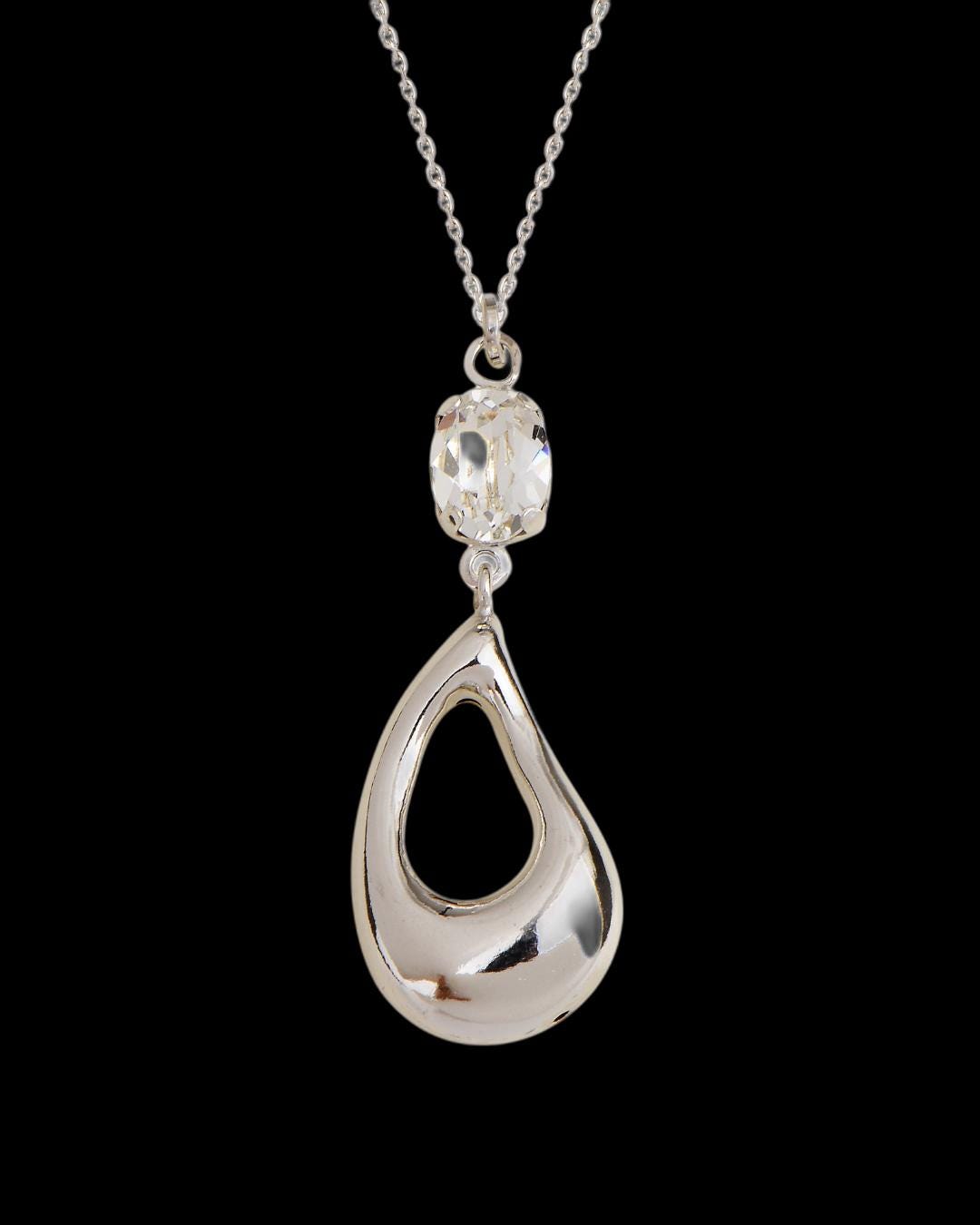 The 925 Swarovski Tear Drop necklace