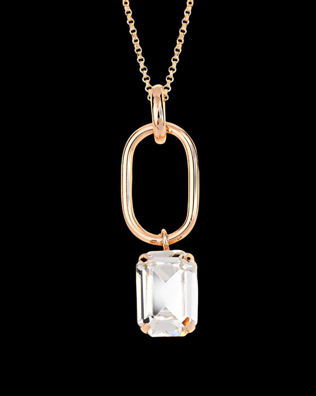 The 925 Swarovski Aura necklace