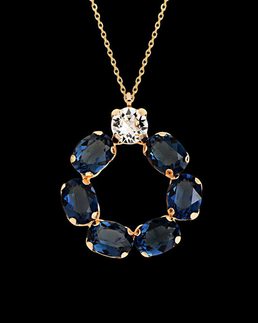 The 925 Snow cold Swarovski necklace