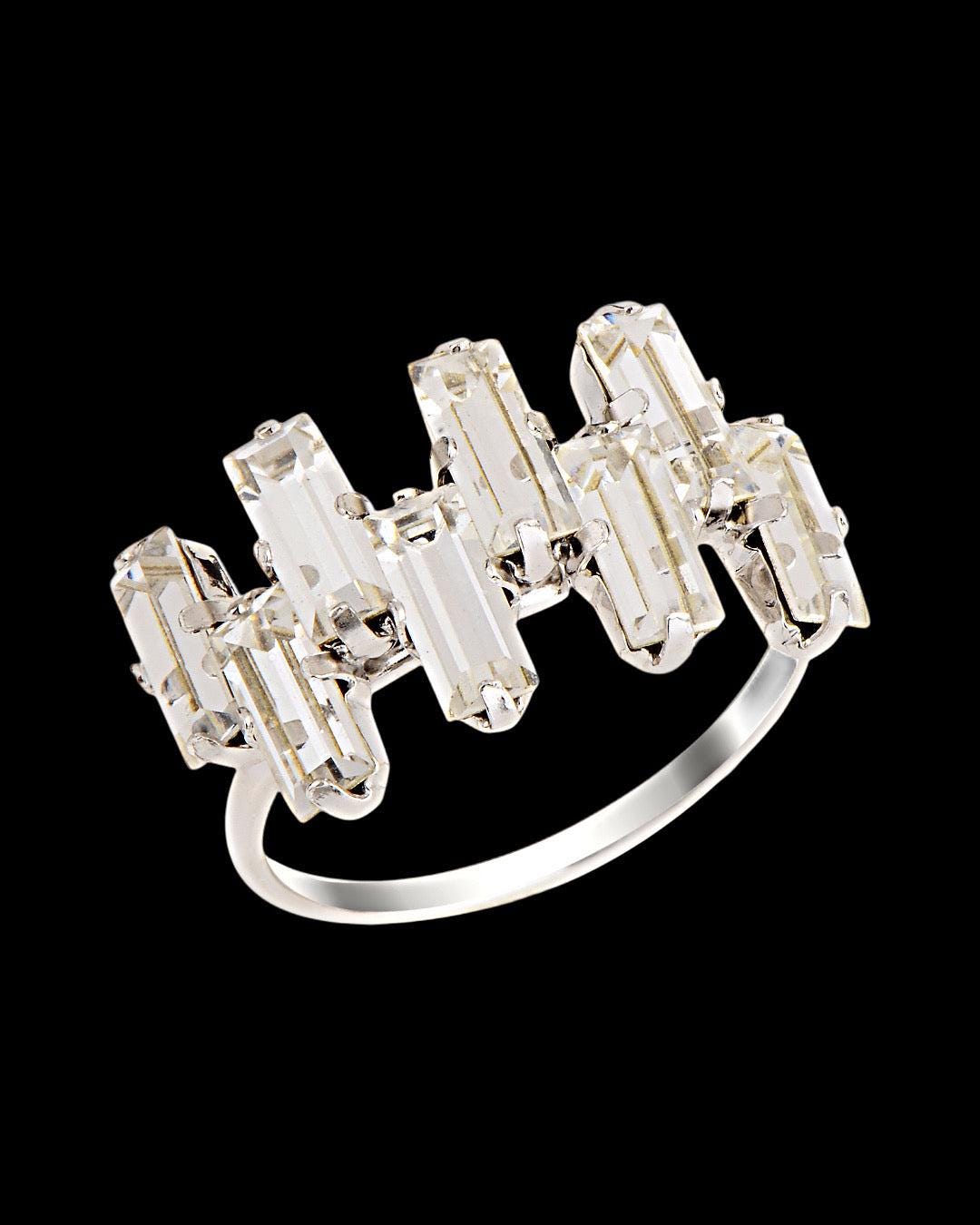 The 925 Multiple Sparkle Swarovski ring
