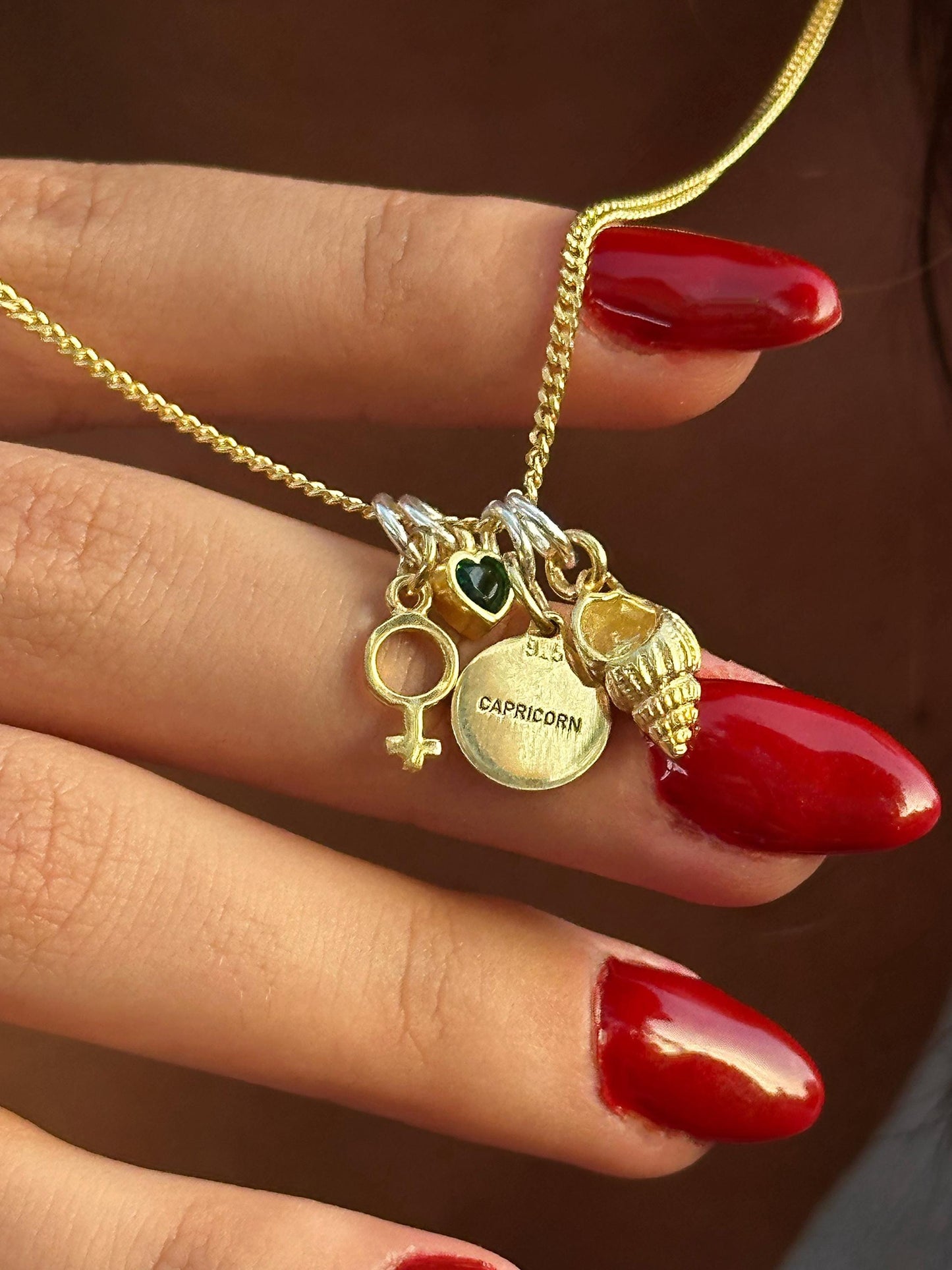 The 925 seashell from ocean charm