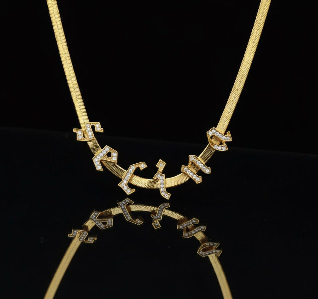 The 925 customized italian chain necklace
